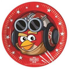 Star Wars Angry Birds parti tányér - 23 cm - 8 darab