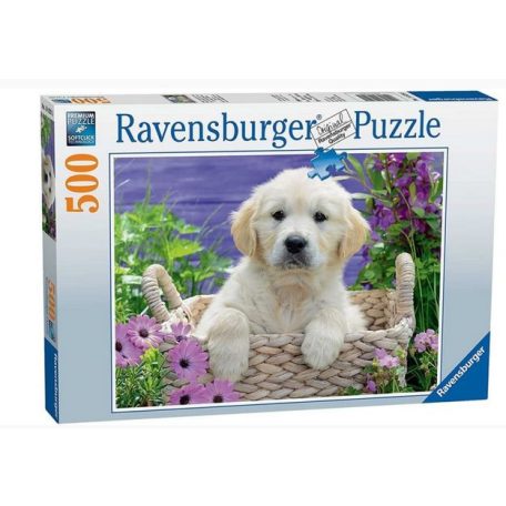 Ravensburger 500 db-os puzzle - Golden retriever 