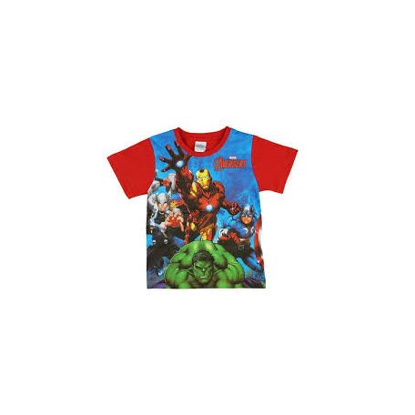 Avengers-Bosszúállók fiú rövid ujjú póló 
