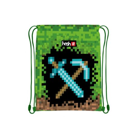 pixel Minecraft sporttáska tornazsák