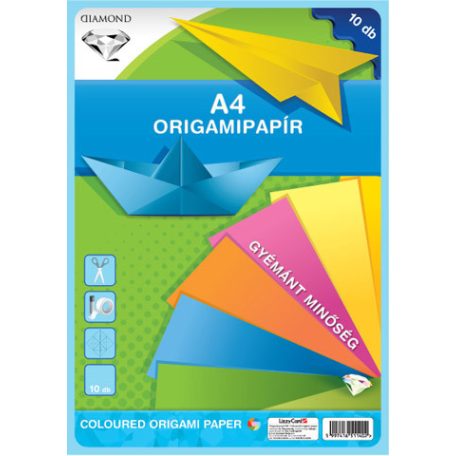 Origami papír A4 - 10 lap