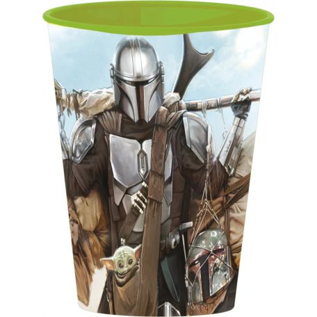 Star Wars Mandalorian pohár, műanyag 260 ml 