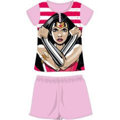  Wonder Woman nyári rövid ujjú gyerek pamut szett vagy pizsama